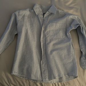 Light blue & white Boys dress shirt!
